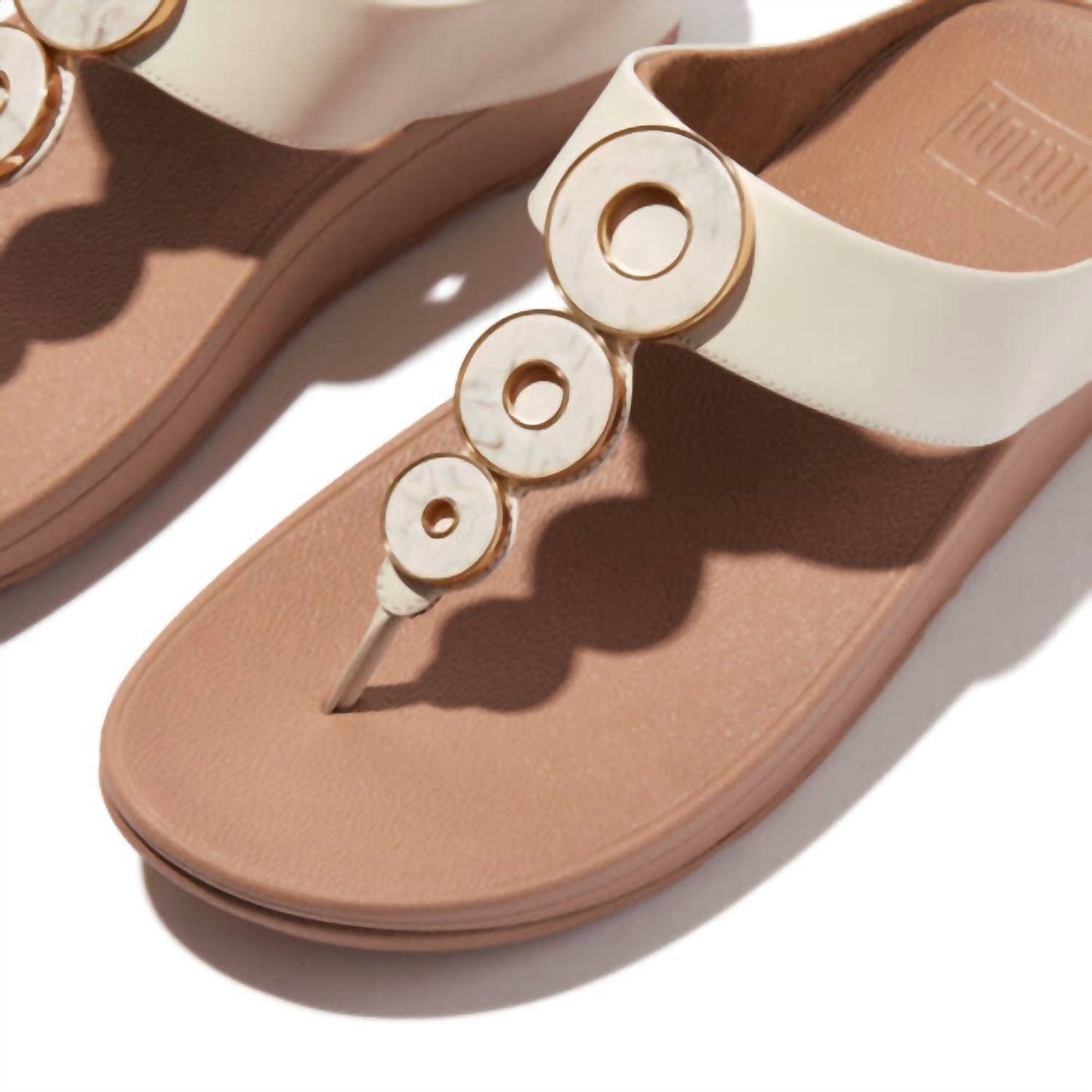Fitflop - महिलाओं के फिनो रेज़िन टो पोस्ट सैंडल