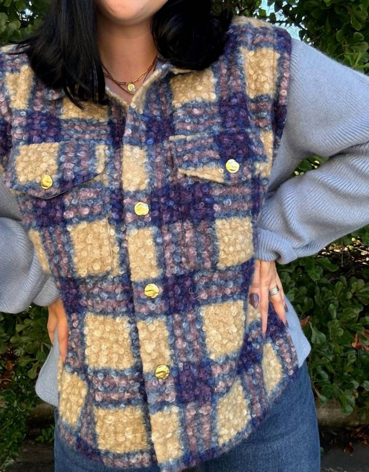 Anniewear - Mixed Media Jacket