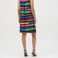Joseph Ribkoff - V-neckline Shawl Collar Sleeveless Trapeze Dress
