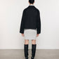 Enza Costa - SILK SWEATER RIB TURTLENECK MINI DRESS