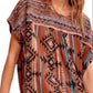 Andree By Unit - Aztec Embroidered Top