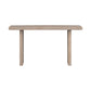 U_STYLE Uniquely Designed Oak Veneer Console Table