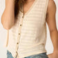 Project Social T - Viva Button Front Sweater Tank