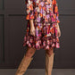 Haggar Tribal - Flowy Printed Peasant Dress