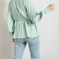 143 Story - Long Sleeve Tie Front Top