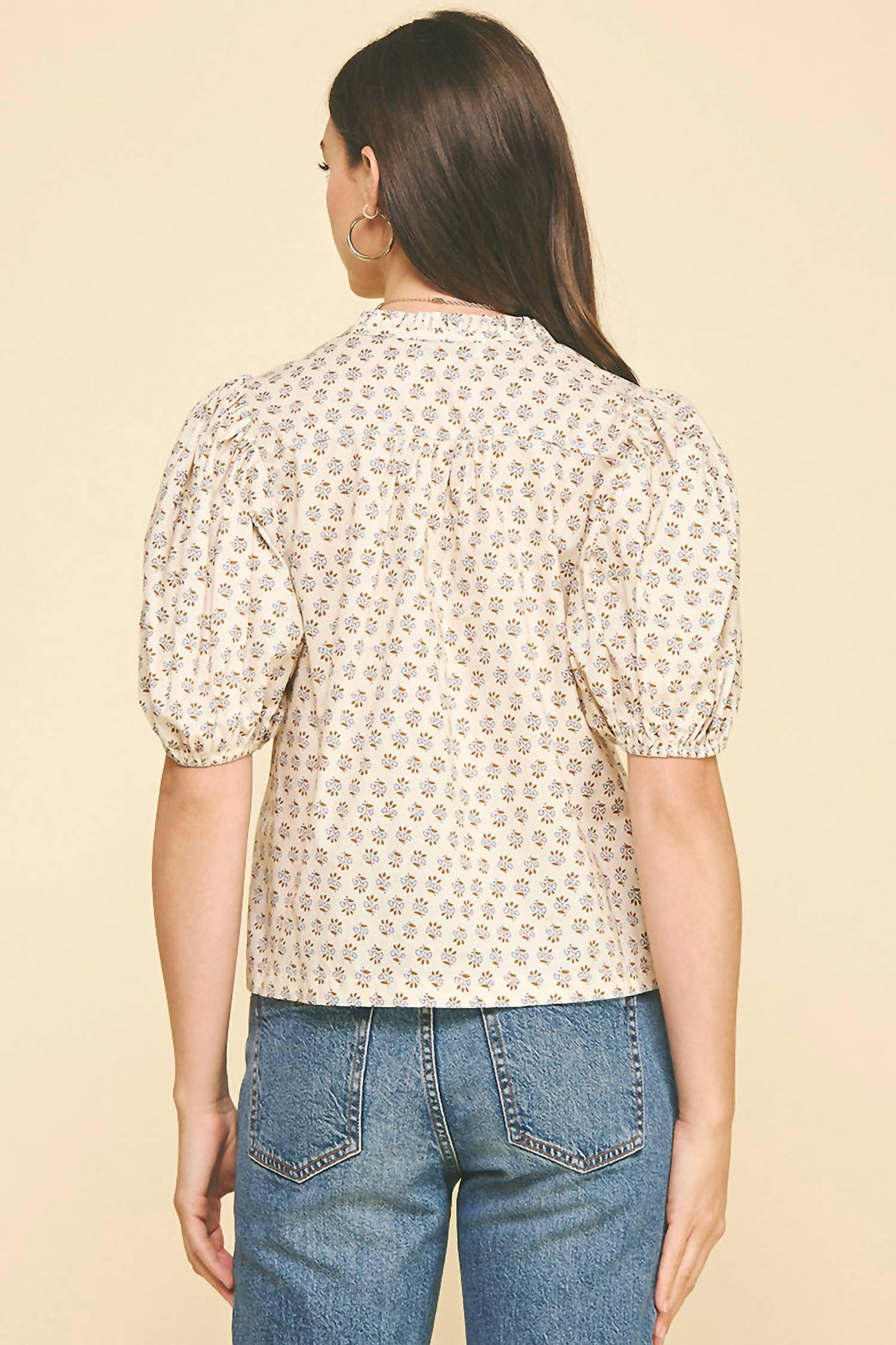 Pinch - Jenna Puff Sleeve Top