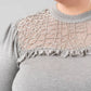 -Bl^Nk- - INDUMANI KNITTED TOP