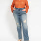 Judy Blue - High Waist Dad Straight Jeans
