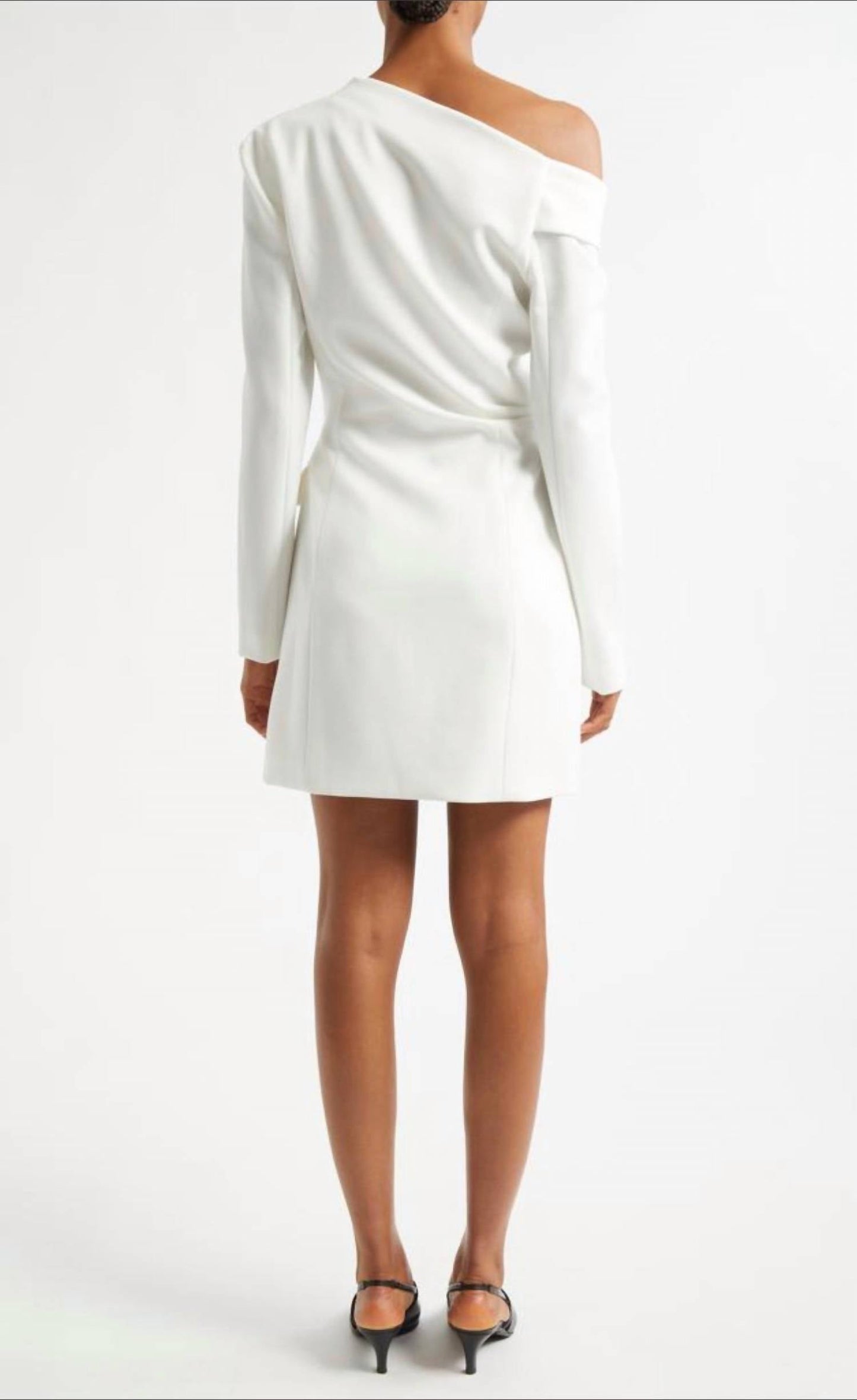 A.L.C. - Skyla One-shoulder Long Sleeve Mini Dress