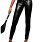 Topshop - Vegan Leather High Rise Biker Pants
