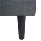 Modern Queen Size Upholstered Platform Bed Frame
