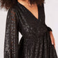 Apricot - Animal Lurex Jacquard Dress