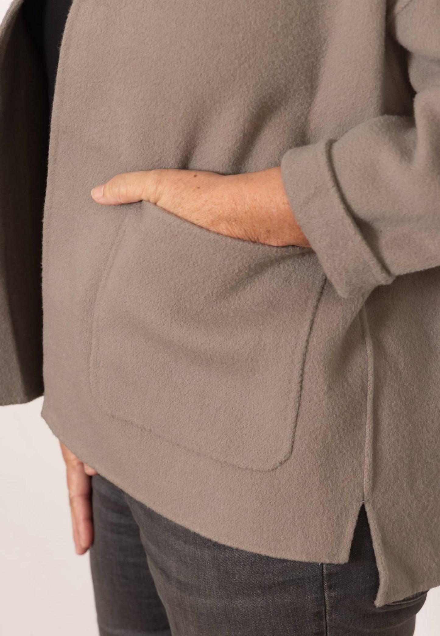 Evam Eva - 3/4 Sleeve Short Coat