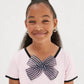 Sasha+Z - Bow Front Pink Dress