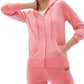 Juicy Couture - Traditional Logo Track Velour Robertson Hoodie