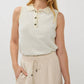 Esqualo - Sleeveless Sweater Polo