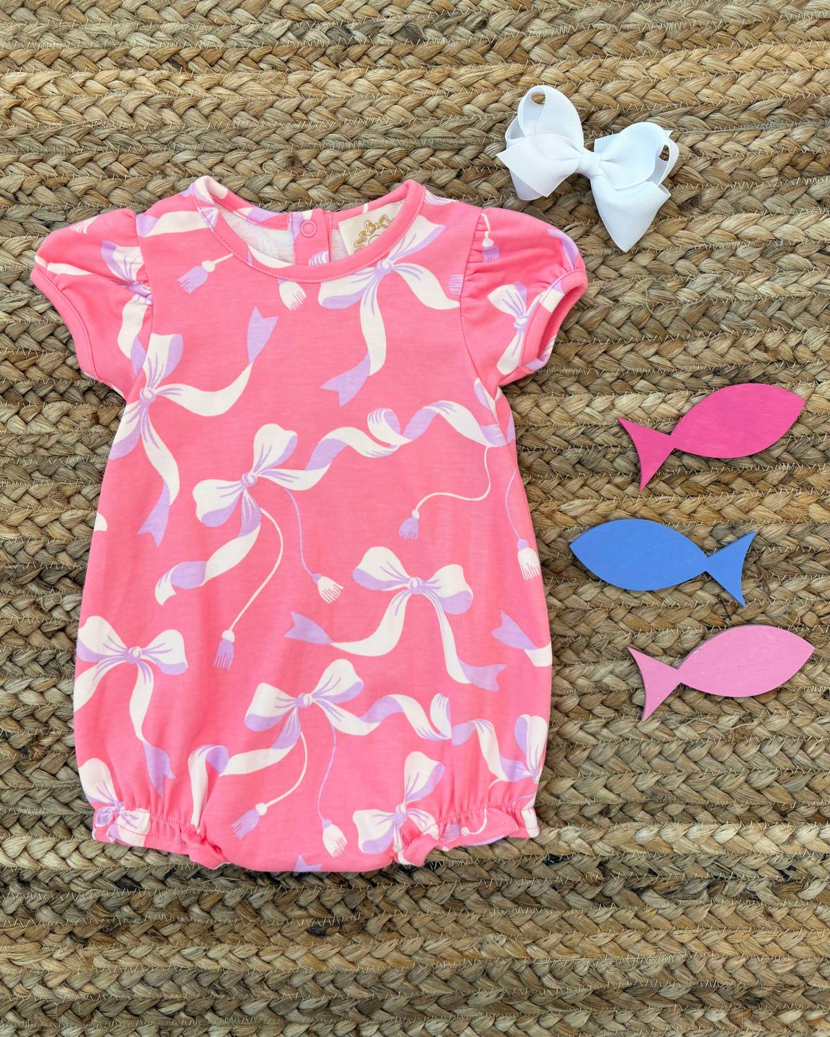 The Beaufort Bonnet Company - Girl's Penny's Play Bubble Romper