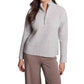 Alashan Cashmere - Morgan Textured Half Zip Pullover