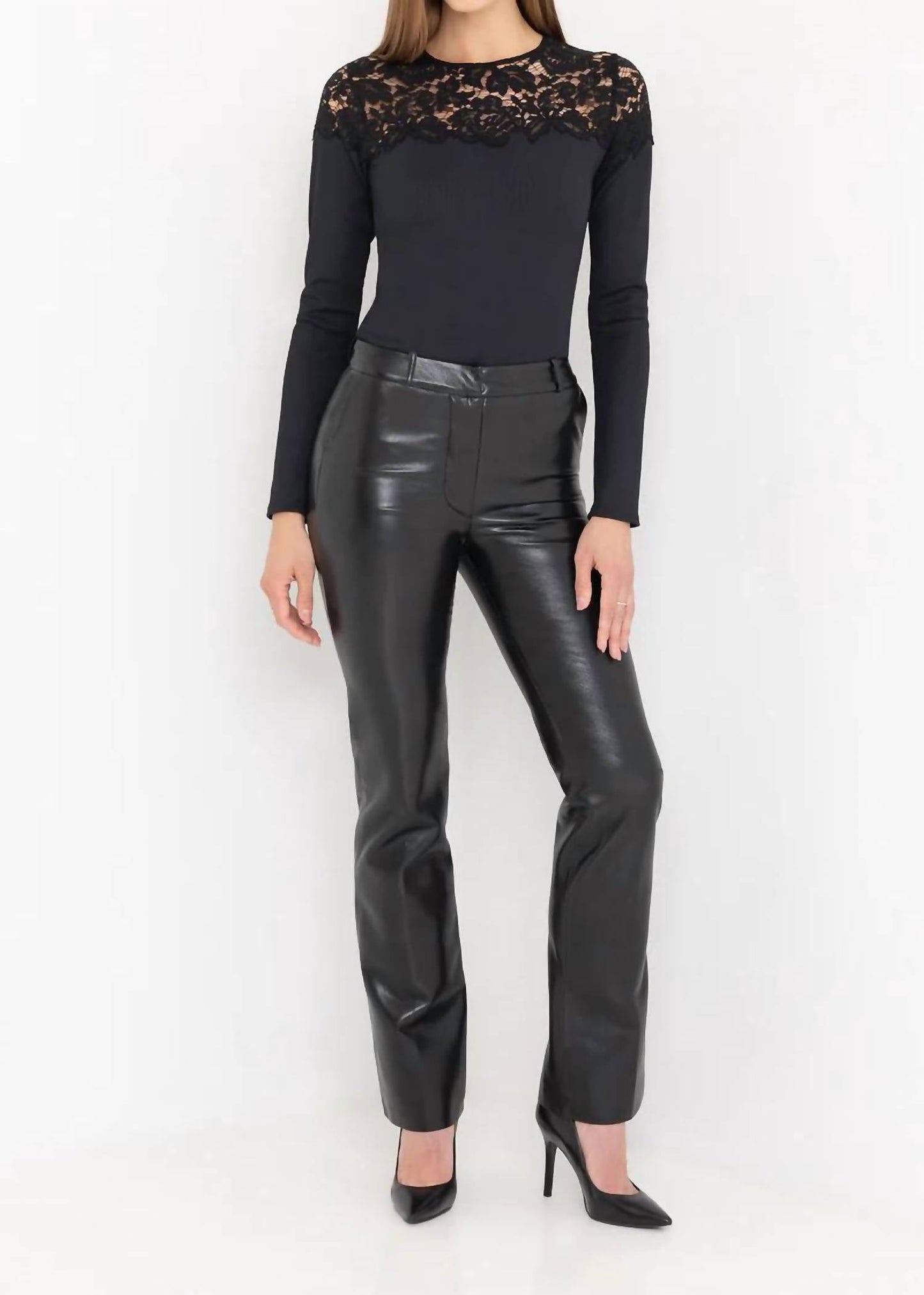 Generation Love - LYNETTE VEGAN LEATHER PANTS
