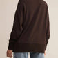 Z Supply - Sable Luxe Rib Mock Neck Sweatshirt