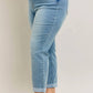 Judy Blue - Cool Denim Cuff Boyfriend Jeans