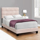 Transitional Upholstered Bed Frame