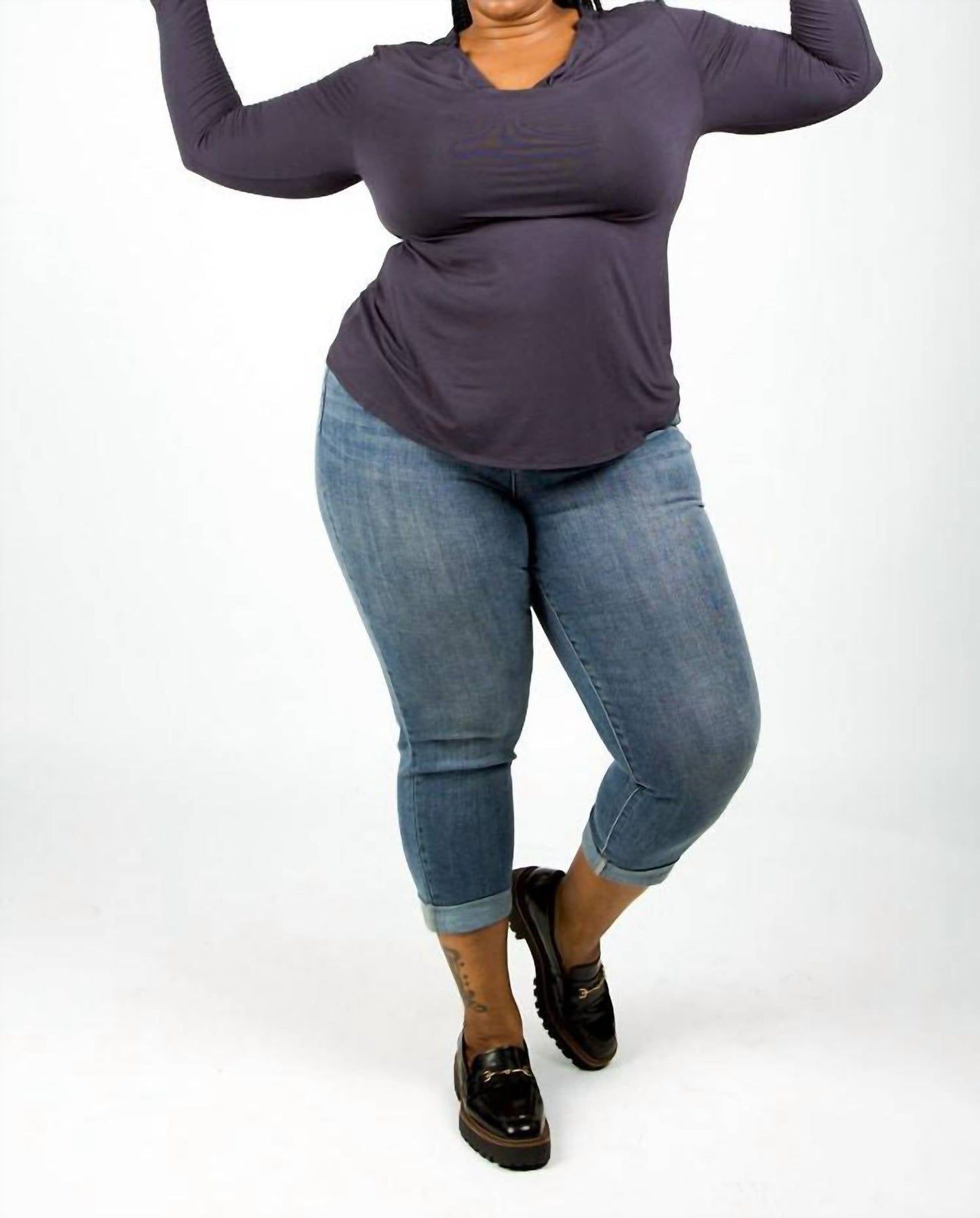 Capsule 121 - Borsen Long Sleeve Top - Plus