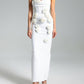 Bella Barnett - Rebecca Flower Bandage Maxi Dress