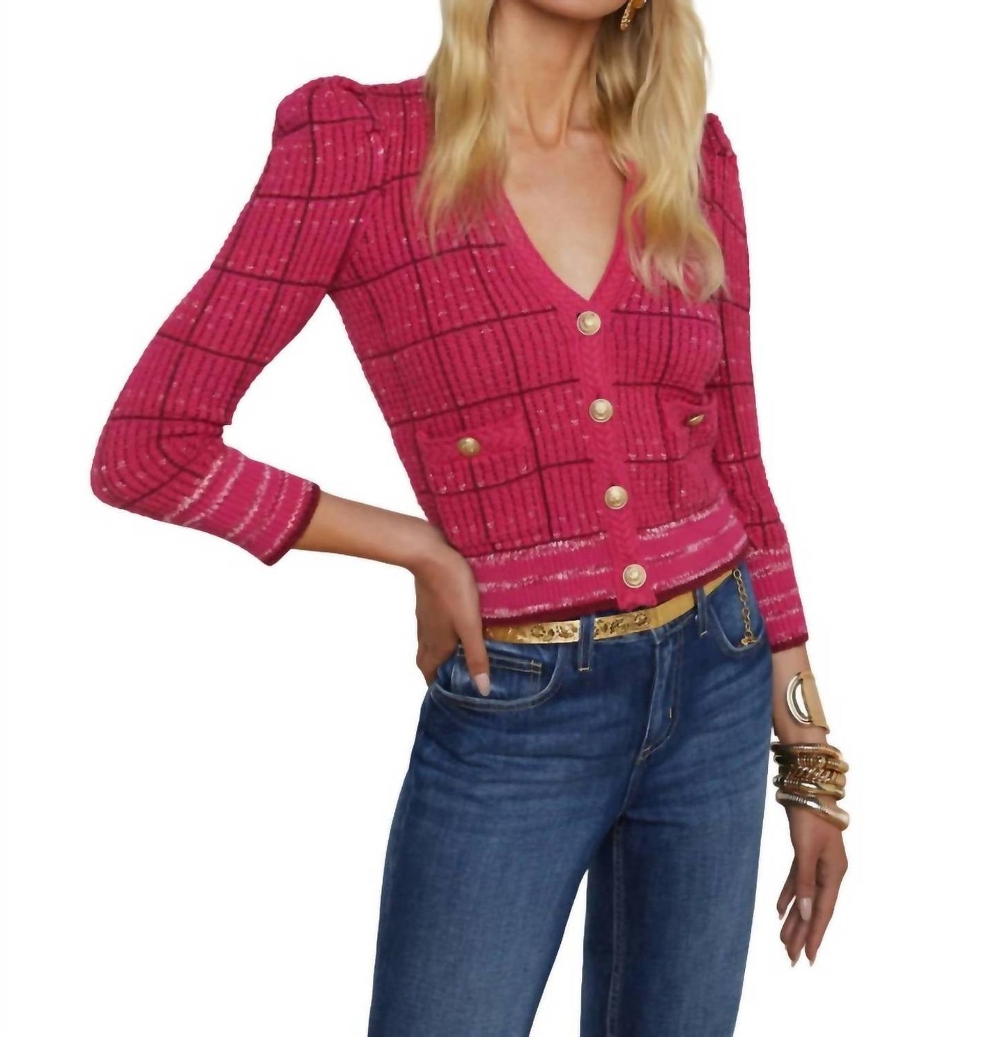 L'Agence - Jenni Cardigan Top