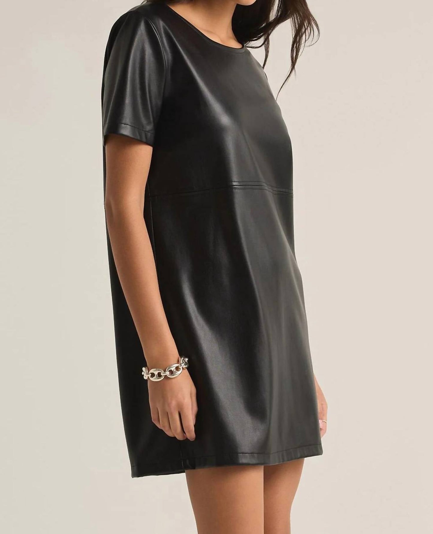 Z Supply - London Faux Leather Midi Dress
