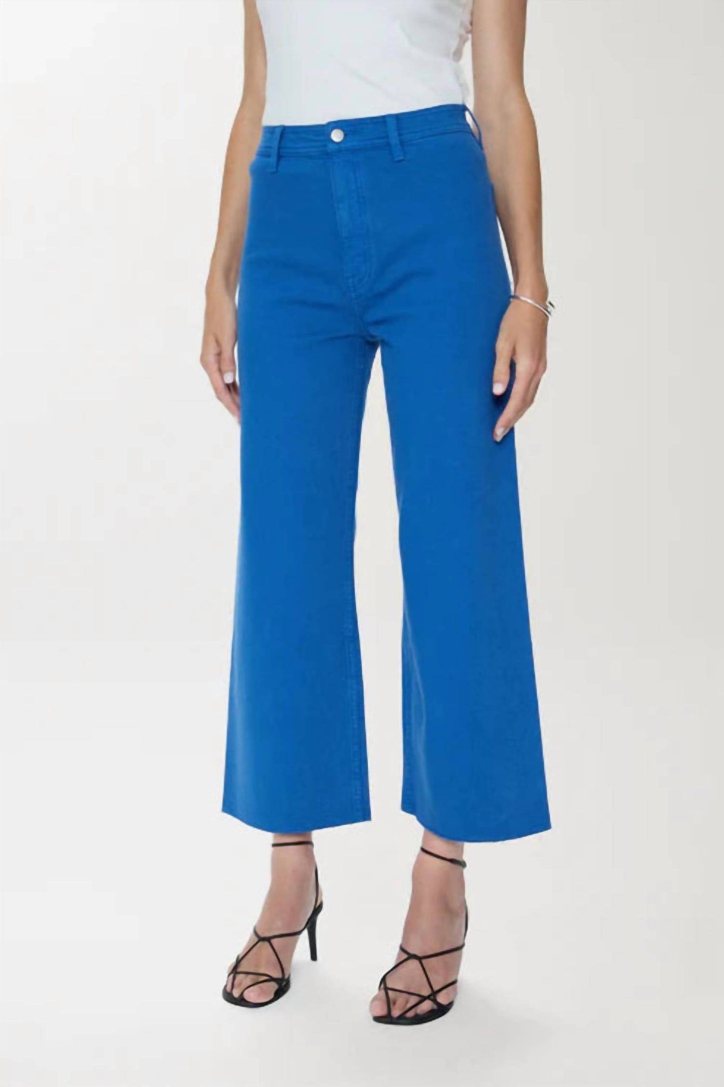 Pistola - Women's Penny High Rise Wide Leg Crop Jean