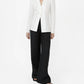 Dāl The Label - Rib Knit Collared Cardigan