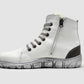 Kcr Group - Women's Original Thick Wool-lined Zip-up Leather Boots