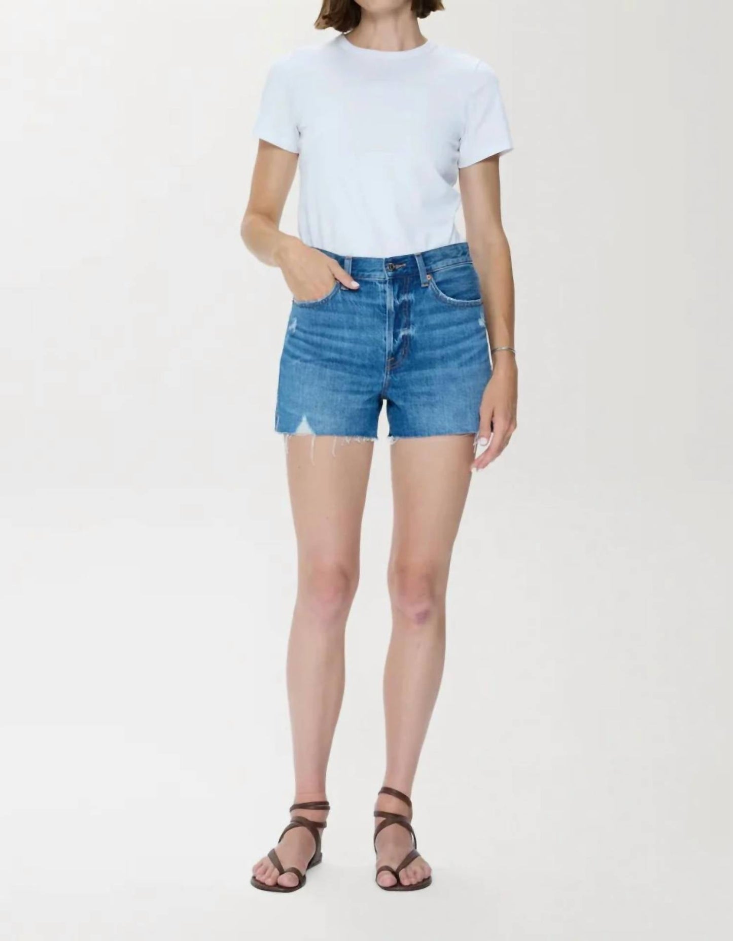 Pistola - Women's Nova High Rise Cut Off Shorts