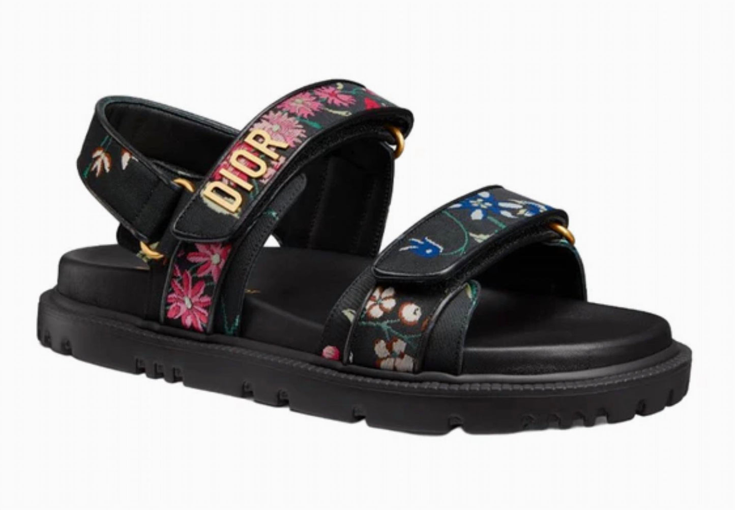 Dior - डियोरैक्ट फ़्लोरल जैकवार्ड सैंडल
