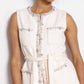 Dream Catcher - Sunny Embellished Belted Vest