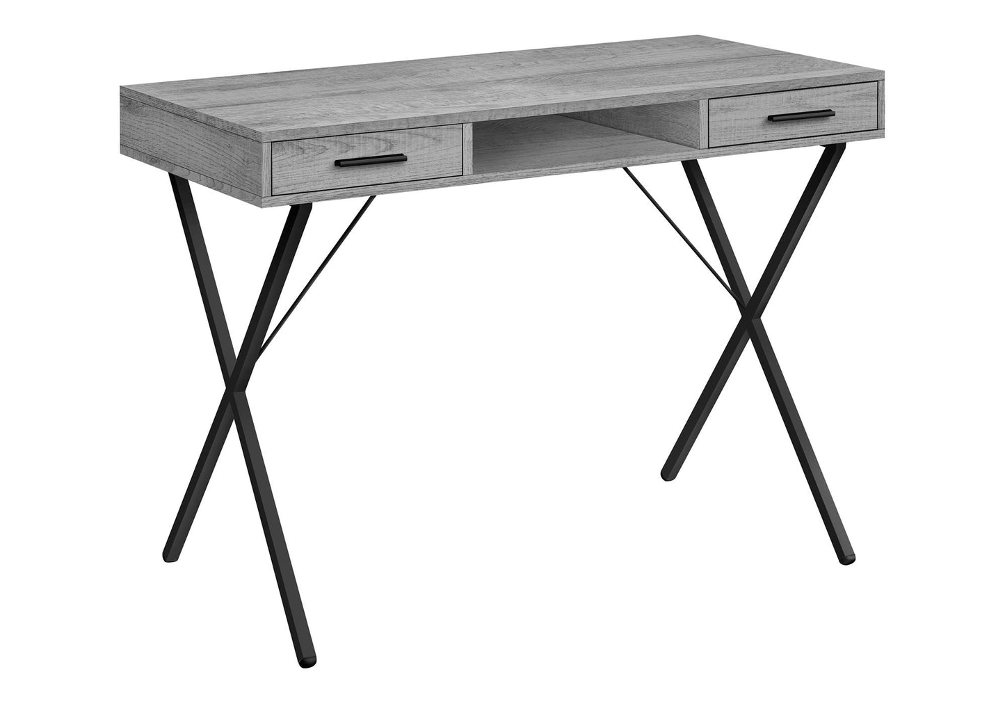 Contemporary Computer Desk with Storage Drawers