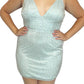 Aleta - Aleta 987 Stunning V-neckline Cocktail Dress