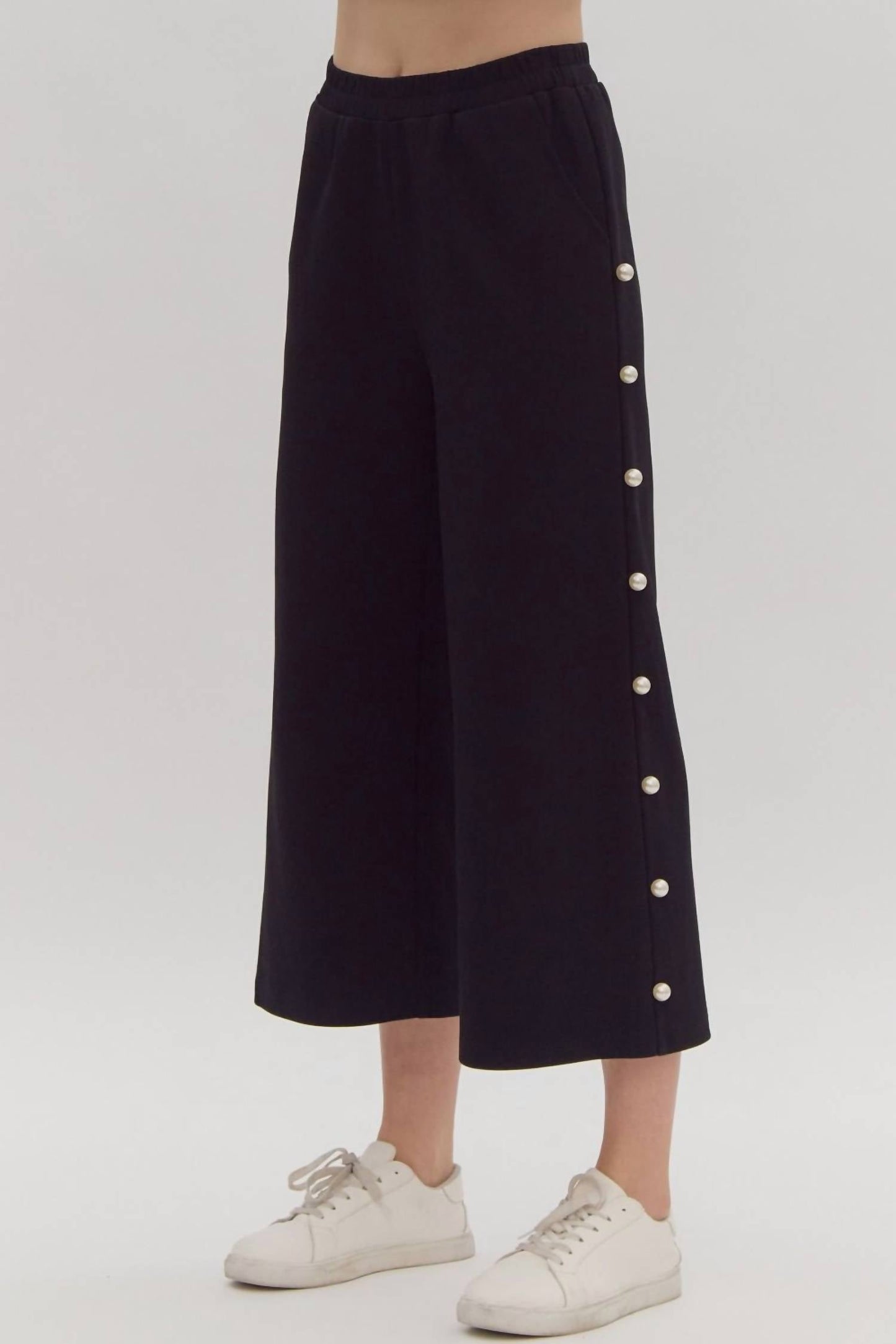 Entro - Pearl Cropped Pant Set
