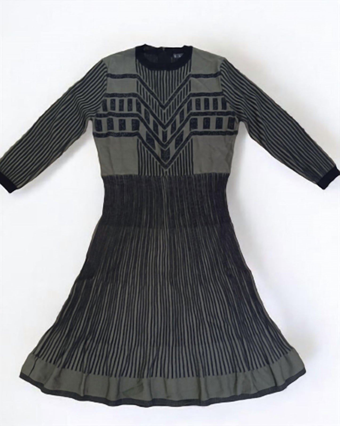 Elio - Textured Knit Midi Dress