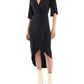 Lblc The Label - Courtney V Neck Dress