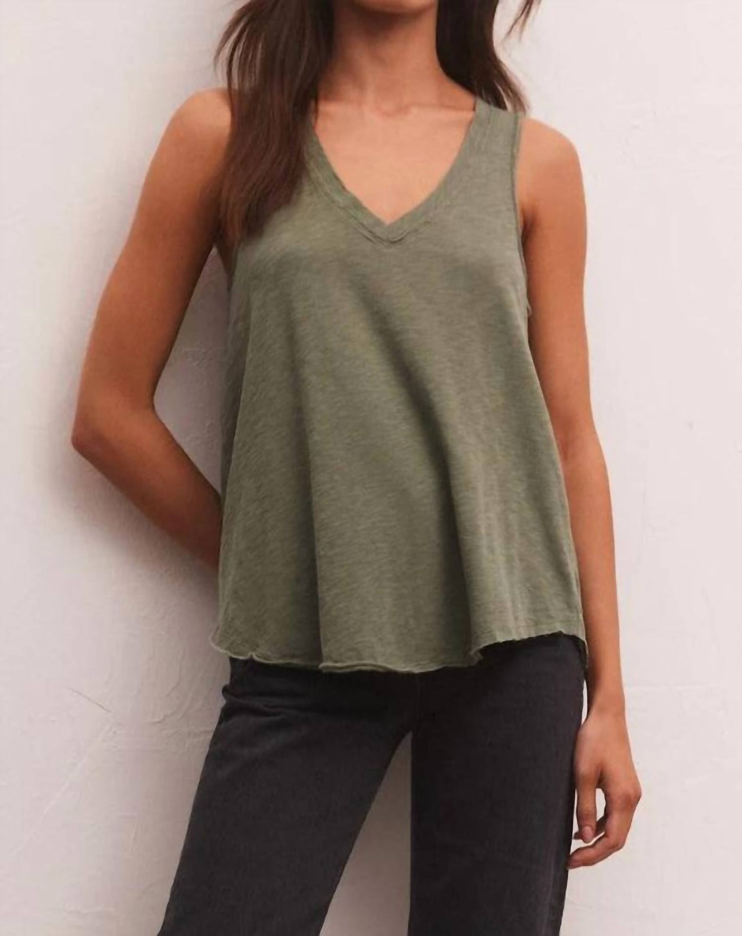 Z Supply - Evergreen Sun Drenched Vagabond Tank Top