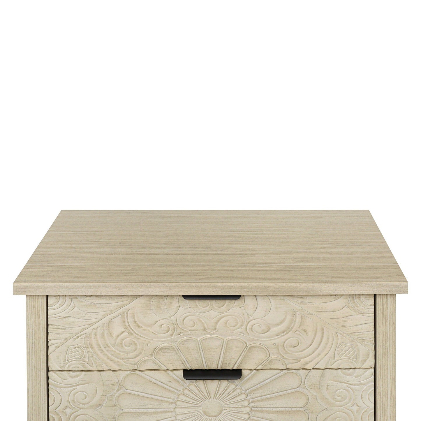 3 Drawer Cabinet - Natural Wood Finish