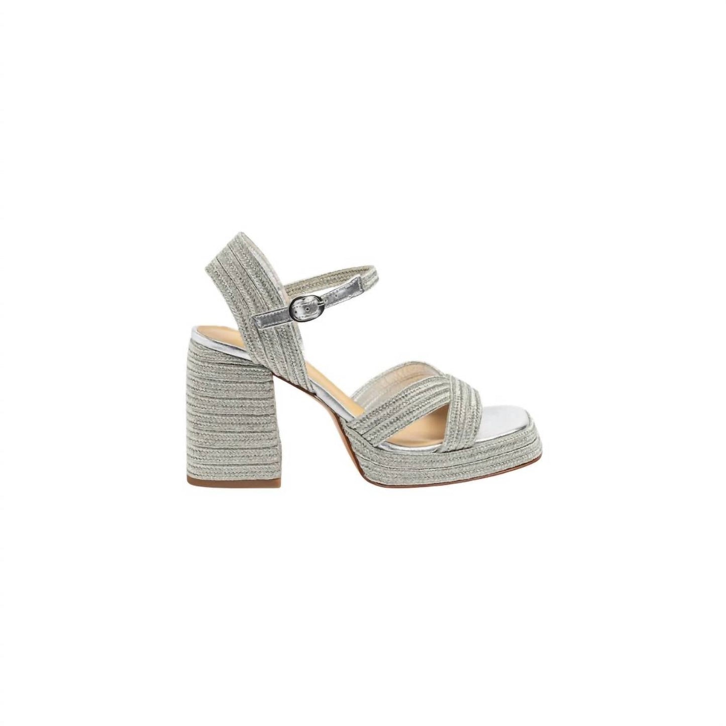 Castaner - Women's Valle Metallic Braided Platform Sandals