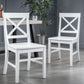 Plethora Dining Chair With X-Shaped Back (Set of 2)