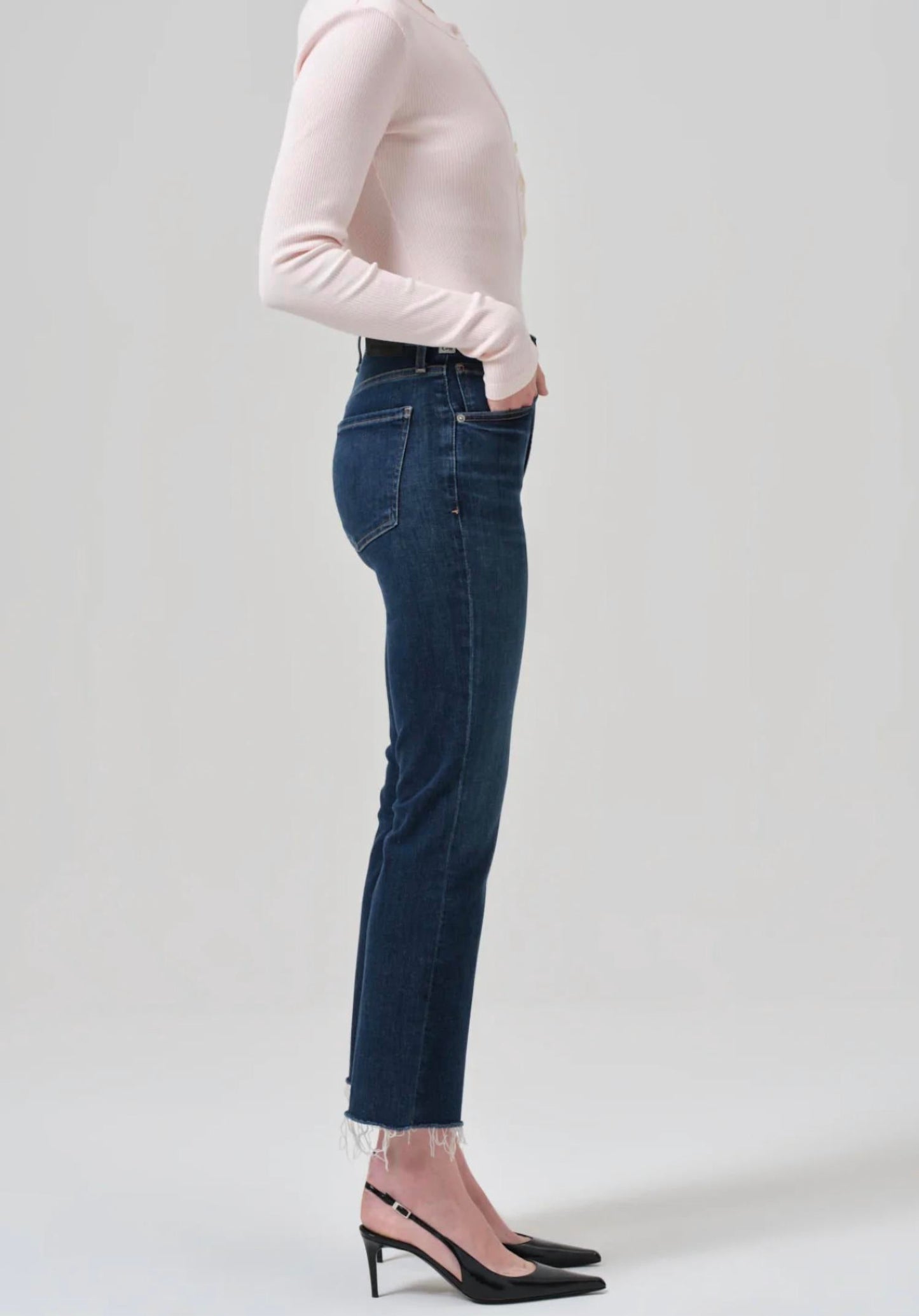 Citizens Of Humanity - Isola Mid Rise Cropped Boot