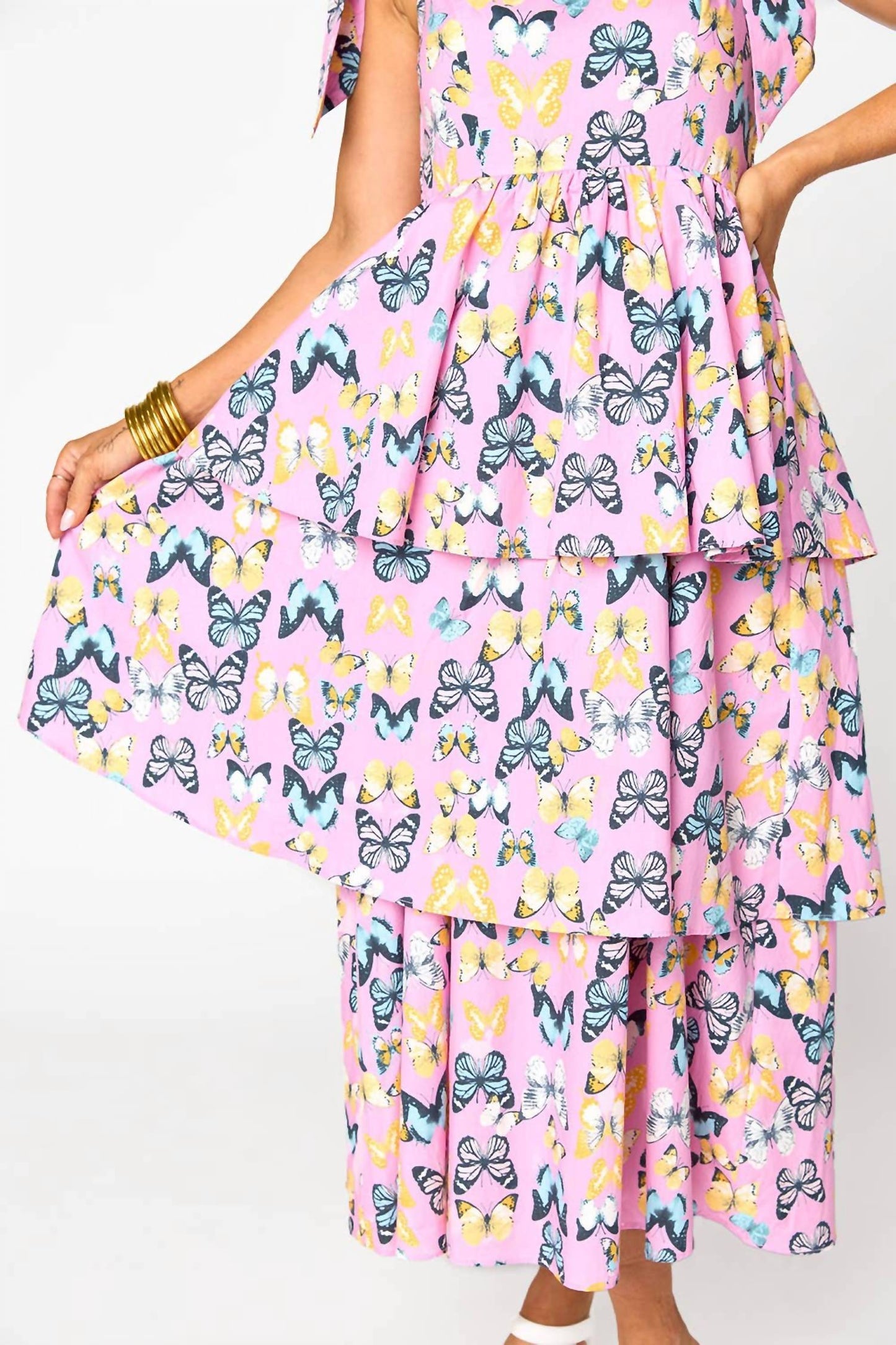 Buddylove - Drew Feelin Butterflies Midi Dress