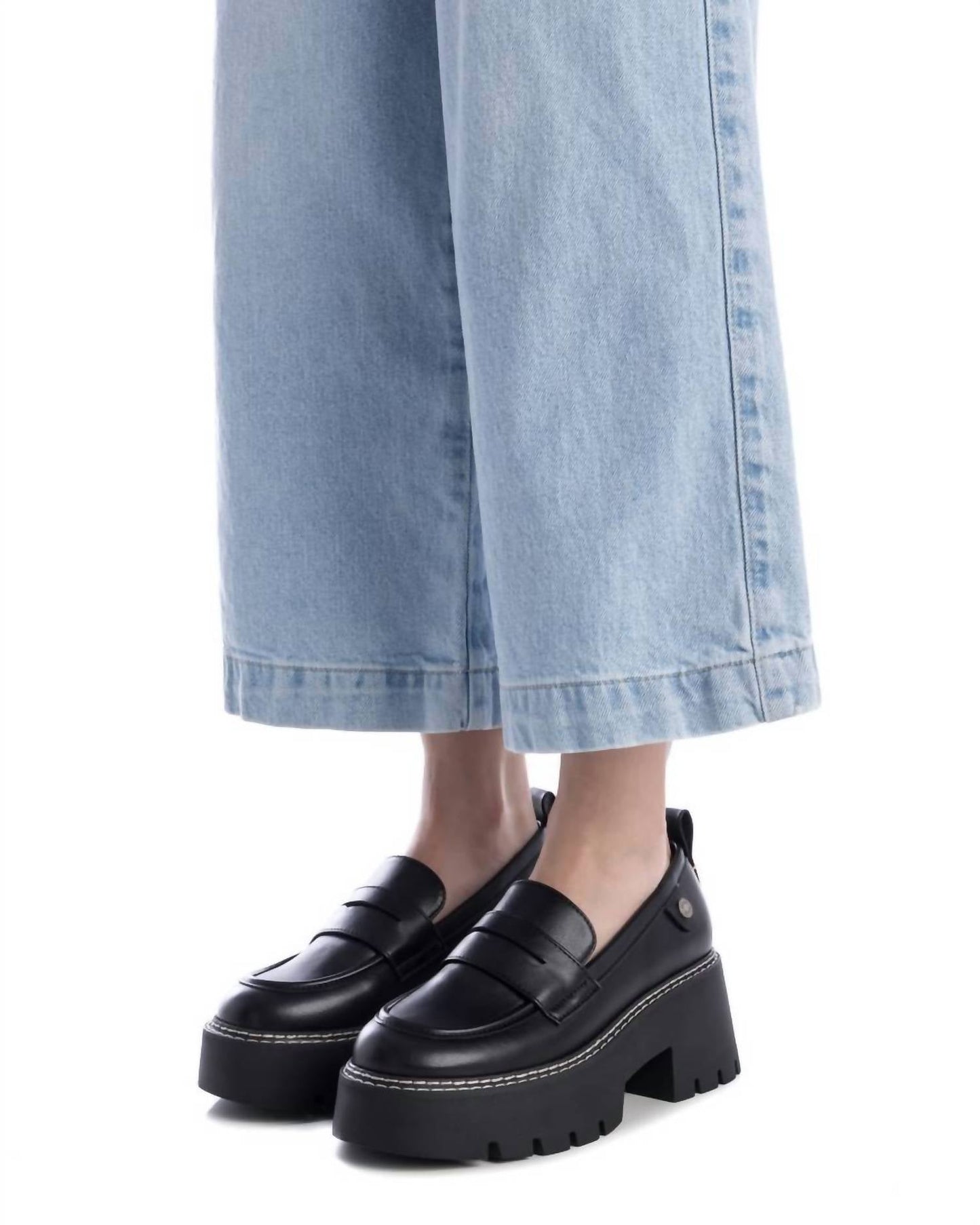 Xti - Women's Casual Platform Moccasins