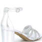 Steve Madden - Girls Haze Embellished Strappy Ankle Wrap Dress Sandal