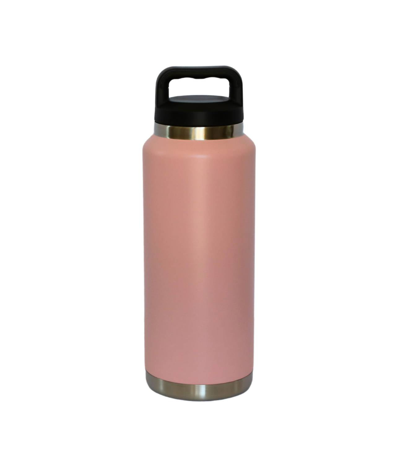 Creative Gifts International - Stainless Steel Twist-Off Cap Water Bottle